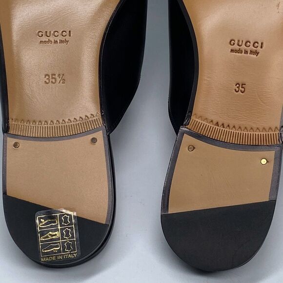 Gucci Princetown Leather Mules - Picture 14 of 14